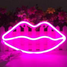 Lips shaped neon for sale  USA