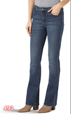 Wrangler womens Aura Instantly Slimming Mid Rise Boot Cut Jeans, Helen, 14 US, used for sale  Shipping to South Africa