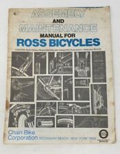 Ross bicycle assembly for sale  Fishkill