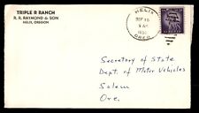 MayfairStamps EUA 1956 Oregon Tripe R Ranch Helix to Salem Cover aaj_46081 comprar usado  Enviando para Brazil