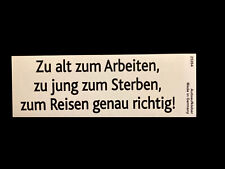 caravan aufkleber gebraucht kaufen  Königshardt,-Sterkrade