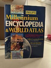 Enciclopedia y Atlas Mundial del Milenio de Philip (1999, HC/DJ) segunda mano  Embacar hacia Argentina