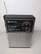Vintage SANYO RP5115 AM/FM Transistor Radio AC/DC 70's/80's Working for sale  Shipping to South Africa