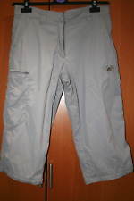Używany, Mammut Mountain Damskie spodnie turystyczne 3/4 Szorty -M (W31)- Szare - Spodnie outdoorowe na sprzedaż  Wysyłka do Poland