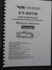 Yaesu 857 manuale usato  Italia