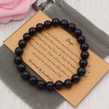 Black onyx bracelet for sale  DOVER