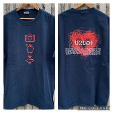 Usado, Camiseta masculina vintage U2 Elevation Tour 2001 XL banda de rock concerto EUA MURINA comprar usado  Enviando para Brazil