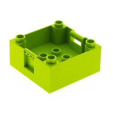 1x Lego Duplo pudełko limonkowe zielone 4x4 pudełko nasadka kontener zestaw 10508 6100482 47423 na sprzedaż  Wysyłka do Poland