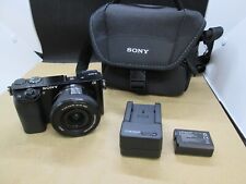 Cámara digital Sony Alpha A6000 24,3 MP - Kit negra con lente de 16-50 mm segunda mano  Embacar hacia Argentina