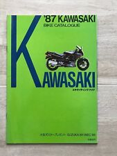Kawasaki catalogo 1987 usato  Italia