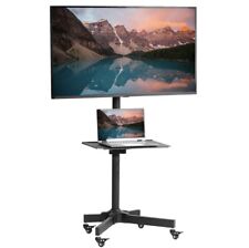 VIVO Mobile TV Cart for 13" to 60" LCD LED Plasma Flat Panel | Stand with Wheels, used for sale  Shipping to South Africa