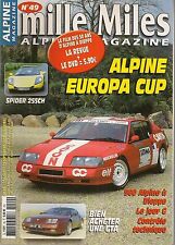 Miles dossier alpine d'occasion  Rennes-