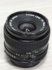 Canon Lens FD 35mm 1:2.8 Prime Wide Angle Lens 35mm SLR Film DSLR Digital for sale  Shipping to South Africa