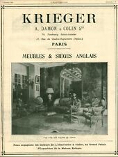 1908 krieger antique d'occasion  Expédié en Belgium