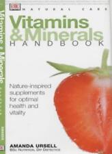 Vitamins and Minerals Handbook (Natural Care Handbook) By Amanda Ursell, Gillia segunda mano  Embacar hacia Mexico