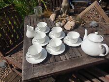 Used, Wedgwood Strawberry and Vine Pattern Cups & Saucers x6 Retro for sale  ROTHERHAM
