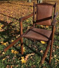 Cadeira de transporte sedã médica dobrável de madeira antiga incomum década de 1940 Emesay comprar usado  Enviando para Brazil