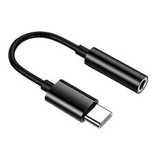 Used, USB-C Type C Adapter Port to 3.5MM Aux Audio Jack Earphone Headphone Cable USB for sale  South El Monte