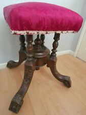 Wooden piano stool for sale  BARRY