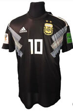 Camiseta De Fútbol Argentina 2018 Visitante Adidas Nueva Messi 10 Mundial Rusia 2018 segunda mano  Argentina 