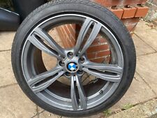 BMW  MSPORT Style Alloy Wheel 19''  5 6 Series F10 F11  c/w Goodyear run flat , used for sale  WORTHING