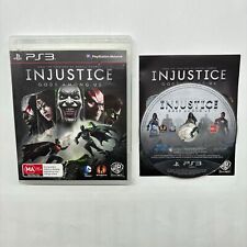 Jogo Injustice Gods Among Us PS3 Playstation 3 + Manual 14j4 comprar usado  Enviando para Brazil