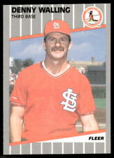 Used, 1989 Fleer #465 Denny Walling Glossy for sale  Shipping to South Africa