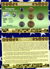 Juego de monedas Littleton World Uruguay con 1994-2008 UNC 10 pesos 2000 2,1 pesos 2007, usado segunda mano  Embacar hacia Mexico
