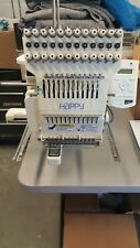 HAPPY VOYAGER EMBROIDERY MACHINE / 1 HEAD / 12 NEEDLE / 12 COLOR /  / USED for sale  Dorchester