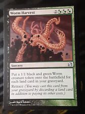 Worm Harvest , Modern Masters , Light play , MTG , FREE SHIPPING for sale  Shipping to South Africa