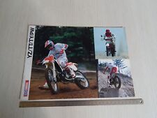 ORIGINAL MOTORCYCLE CROSS YAMAHA YZ TT PW TY ENDURO TRIAL BROCHURE ETC  for sale  Shipping to South Africa