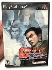 Tekken Tag Tournament Playstation 2 PS2 completo na caixa + cartão de registro etiqueta preta comprar usado  Enviando para Brazil