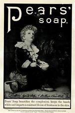 Usado, Little Boy soprando bolhas Pears Soap embeleza pele 1905 Propaganda comprar usado  Enviando para Brazil