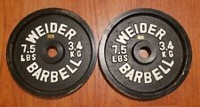 Pair 7.5 weider for sale  Herndon