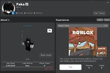 Roblox account letter for sale  WALSALL