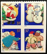 Scott #3957-3960 2005, 37 ¢, galletas de Navidad - como nuevas nh - folleto bloque de 4  segunda mano  Embacar hacia Argentina