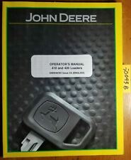 John Deere 410 S/N 8802- 420 S/N 13055- Loader Owner Operator Manual OWM49761 04 for sale  Niagara Falls