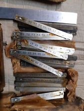 Used, Folding metal meter (ruler) of the USSR. for sale  Shipping to South Africa