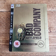 Battlefield: Bad Company - Edição Gold Steelbook + Pôster - SONY PS3 - Completo comprar usado  Enviando para Brazil