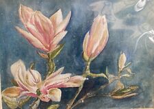 Signed magnolia painting for sale  Shipping to Ireland