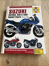 Suzuki GSF600, 650 & 1200 Bandit Fours (95-06) Haynes Repair Manual (Hardback) for sale  Shipping to South Africa