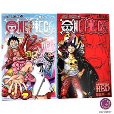 One Piece Film Red Movie COMIC SET Part 3 & Part 4, Vol 4/4 UTA & Vol 4 Billion til salg  Sendes til Denmark