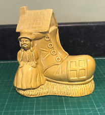 Large Wade Moneybox /Piggy Bank Nursery Rhyme Old Woman Who Lives in Shoe M2112 for sale  Shipping to South Africa