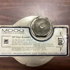 Moog filter assembly for sale  Scottsburg
