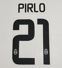 Conjunto de nomes de casa de futebol Juventus PIRLO #21 2014/15 impressão de transferência de calor comprar usado  Enviando para Brazil