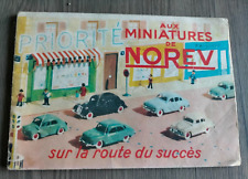 Catalogue miniatures norev d'occasion  Diarville