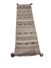 Used, New handmade oriental  Gabeh Runner 146cm x 44cm  for sale  Shipping to South Africa