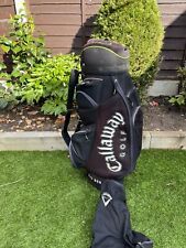 Callaway Big Bertha Golf Cart Trolley Bag 7 Way Divider Loads Pockets Rain Cover for sale  Shipping to South Africa