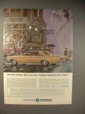 1964 Chrysler Salon Car Ad - More Equipment Than Rolls! for sale  Shipping to South Africa