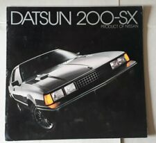 Datsun 200 brochure for sale  BOURNE